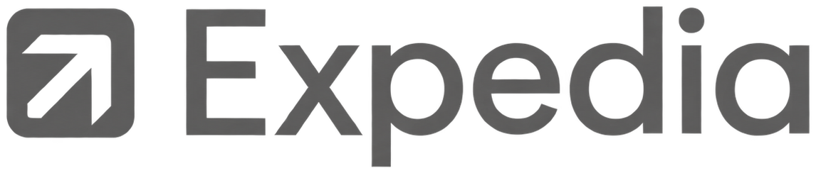 Expedia wordmark used by a Java services team on IntelliJ IDEA